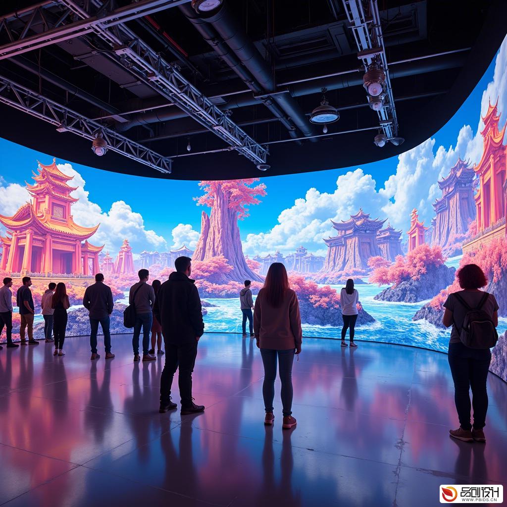 白山沉浸式动效方案设计:创新设计中心的魅力与实践