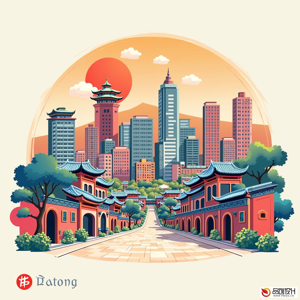 大同市品牌视觉团队的创意力量：塑造城市品牌新形象
