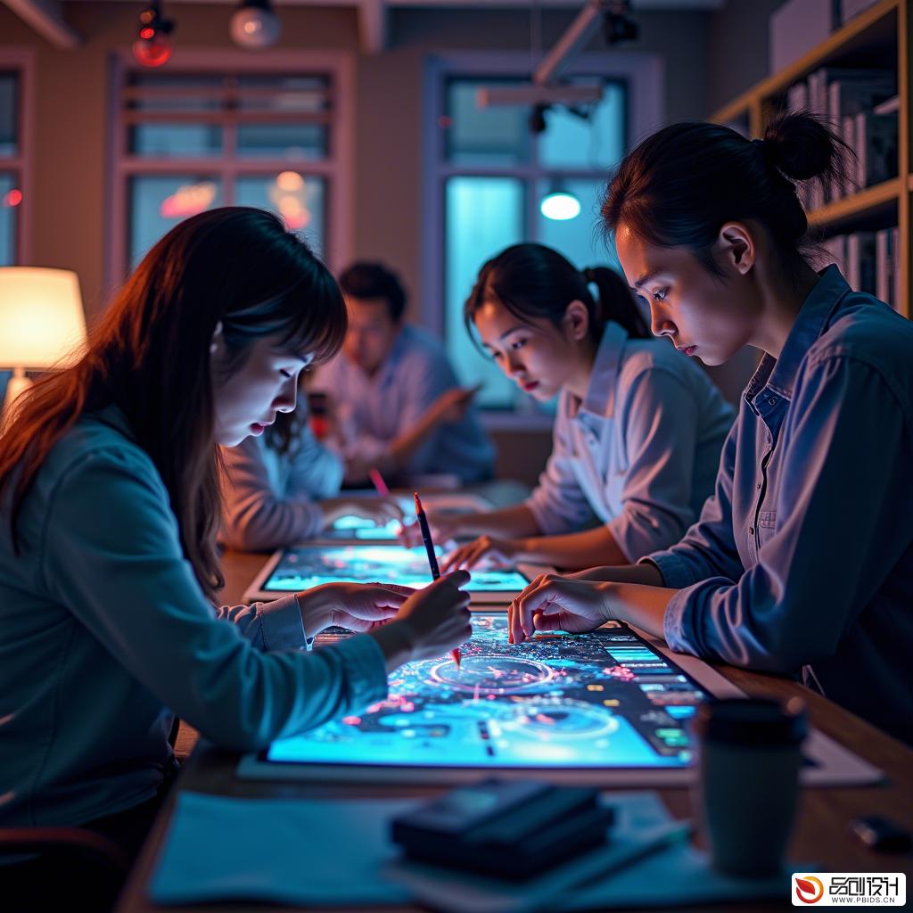 基隆动态视觉叙事设计团队的创意之旅
