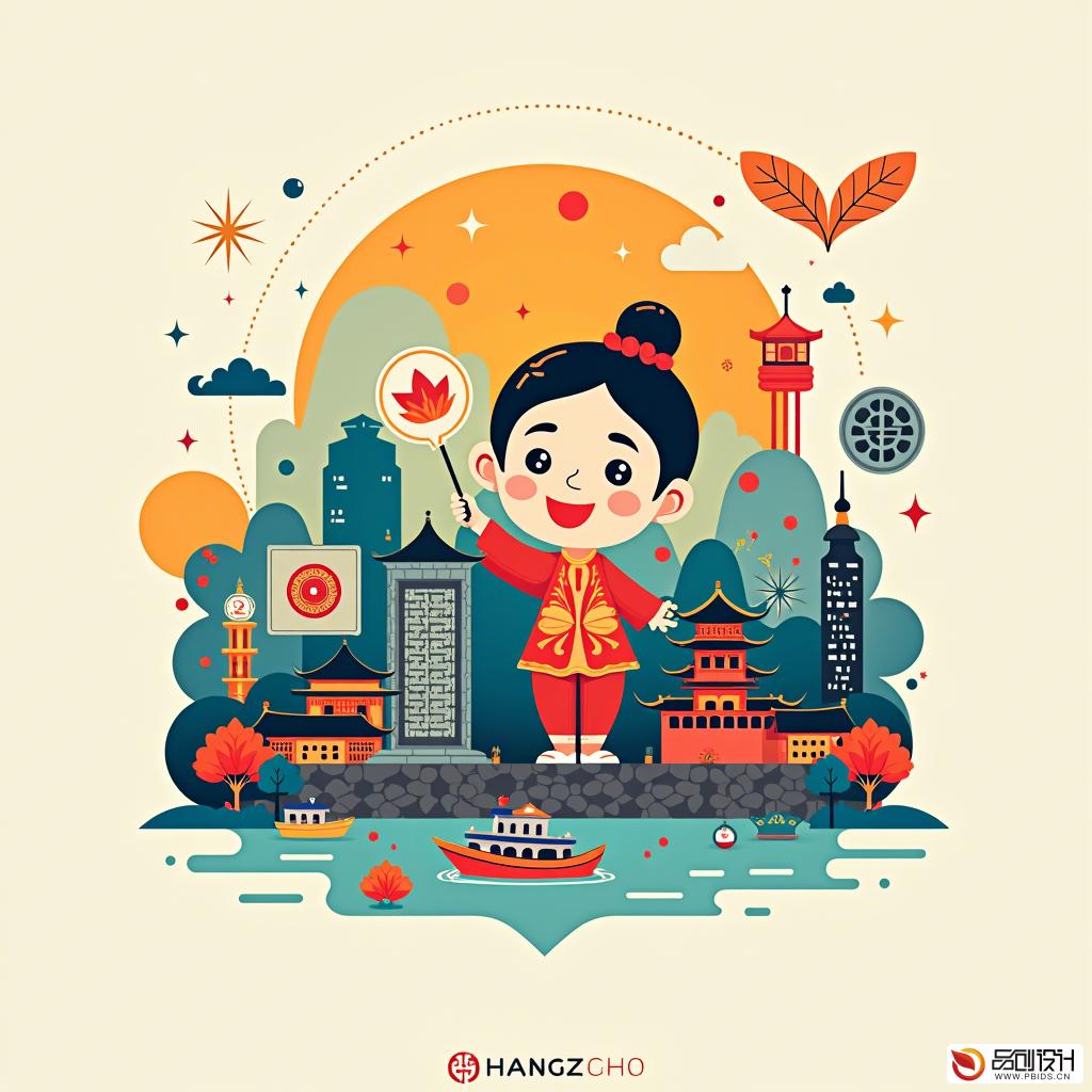 杭州市品牌符号设计：塑造城市形象的创意力量
