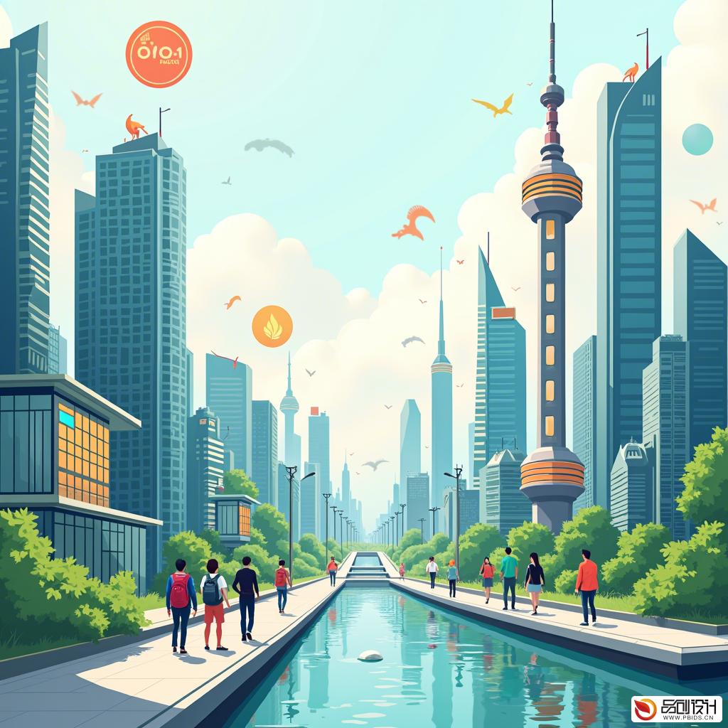 智慧城市品牌符号设计:打造未来城市的视觉名片