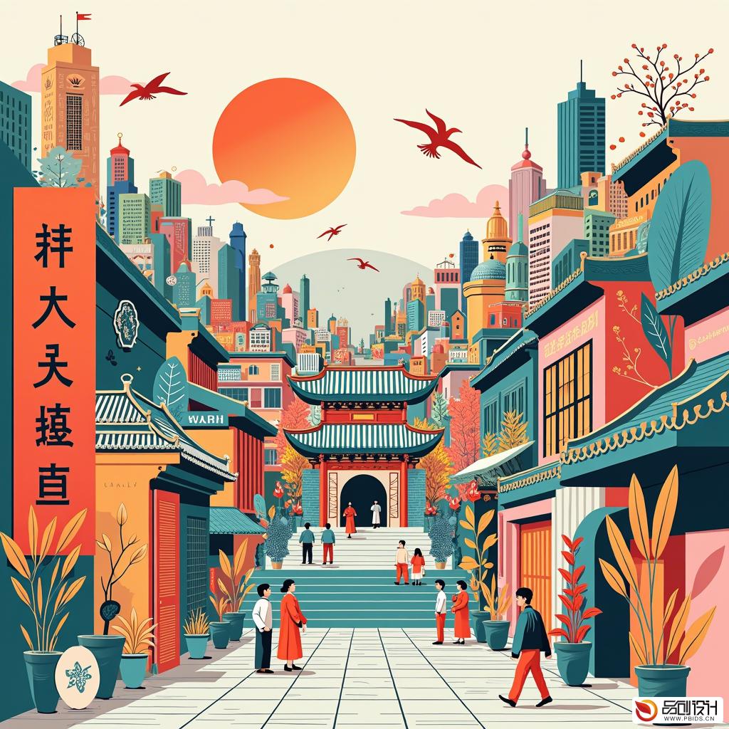 武威市界面视觉体系设计中心:塑造城市形象的创意力量