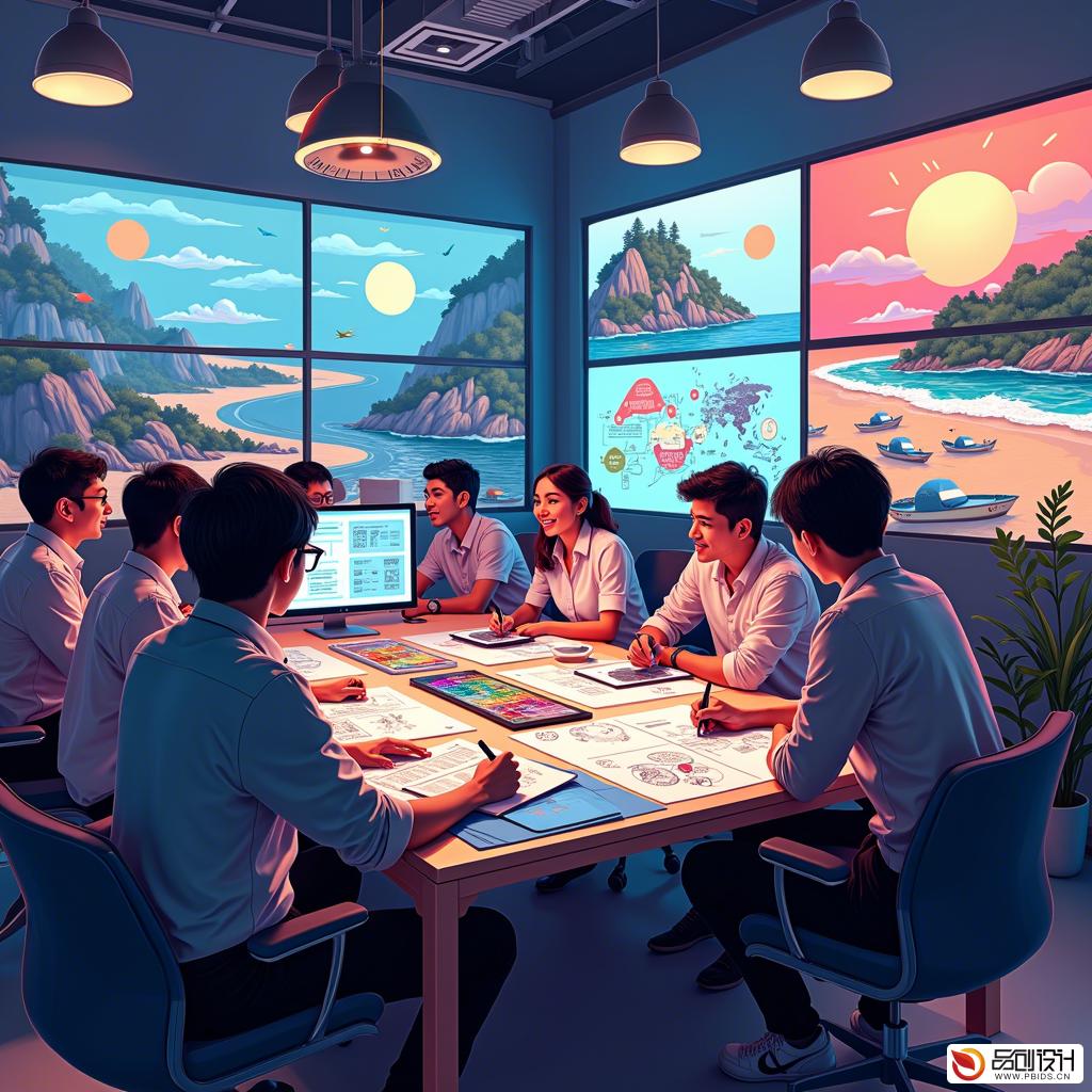 儋州市界面交互视觉团队的创意之旅
