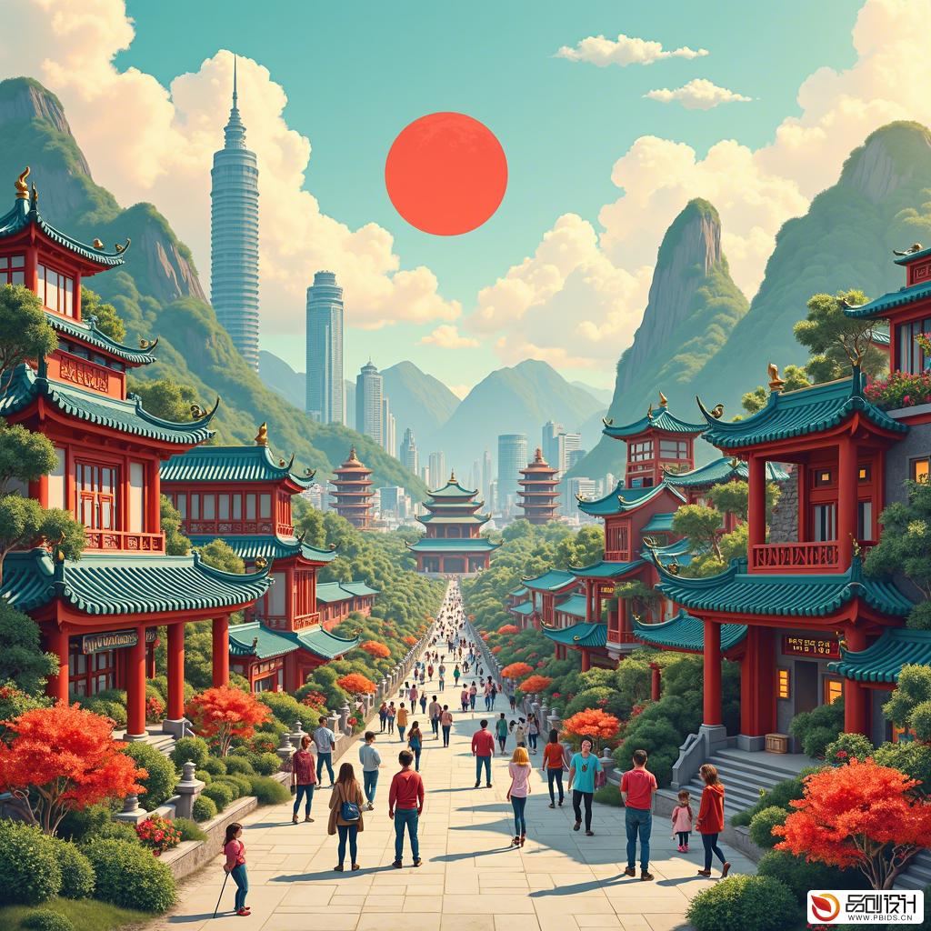 咸阳市品牌设计团队的创意力量：塑造城市品牌新风貌

