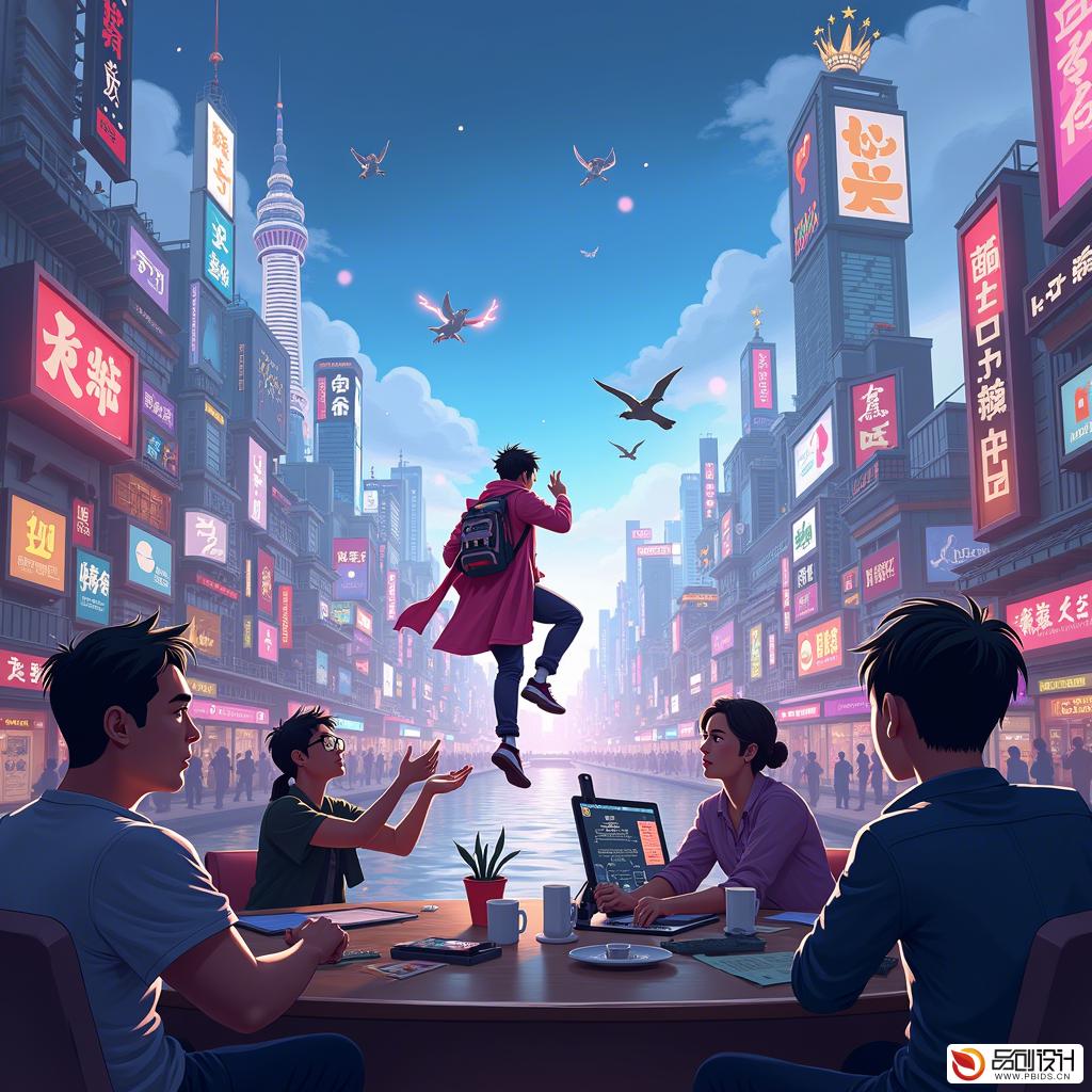 端游品牌动态图形合作伙伴：共创游戏视觉新纪元
