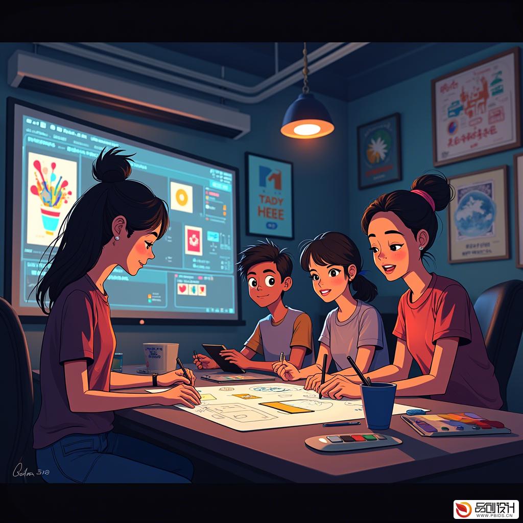 台南加载动画设计团队的创意之旅
