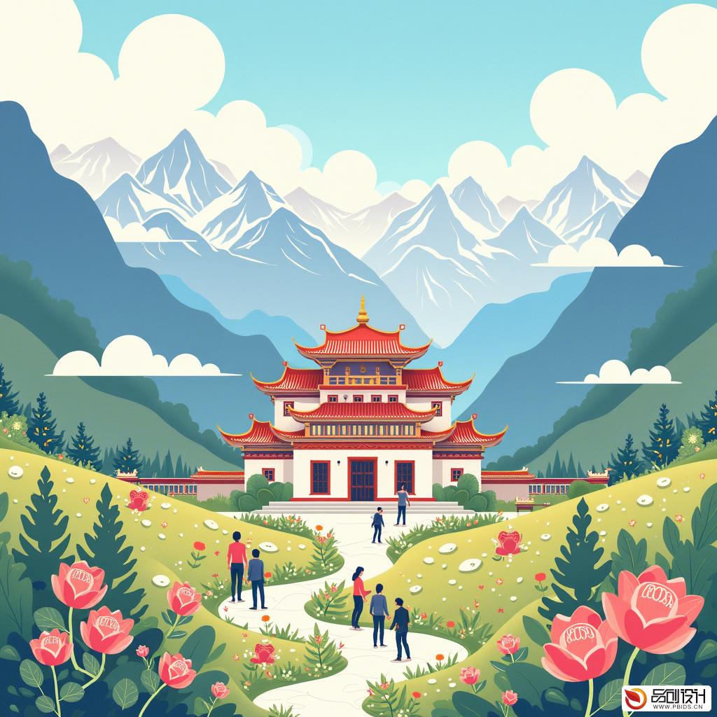 迪庆藏族自治州网页视觉架构团队的创意之旅