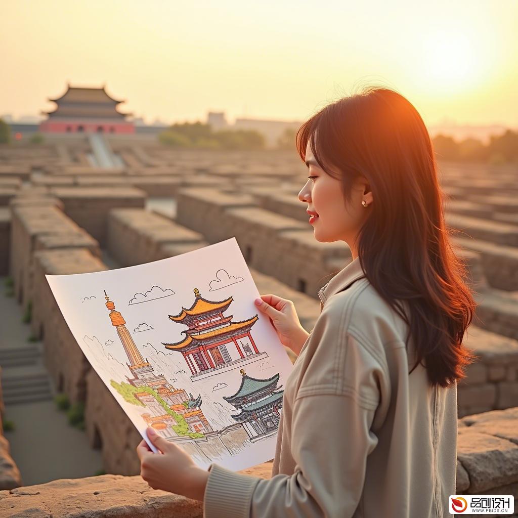 咸阳市品牌文化可视化团队的创意之旅
