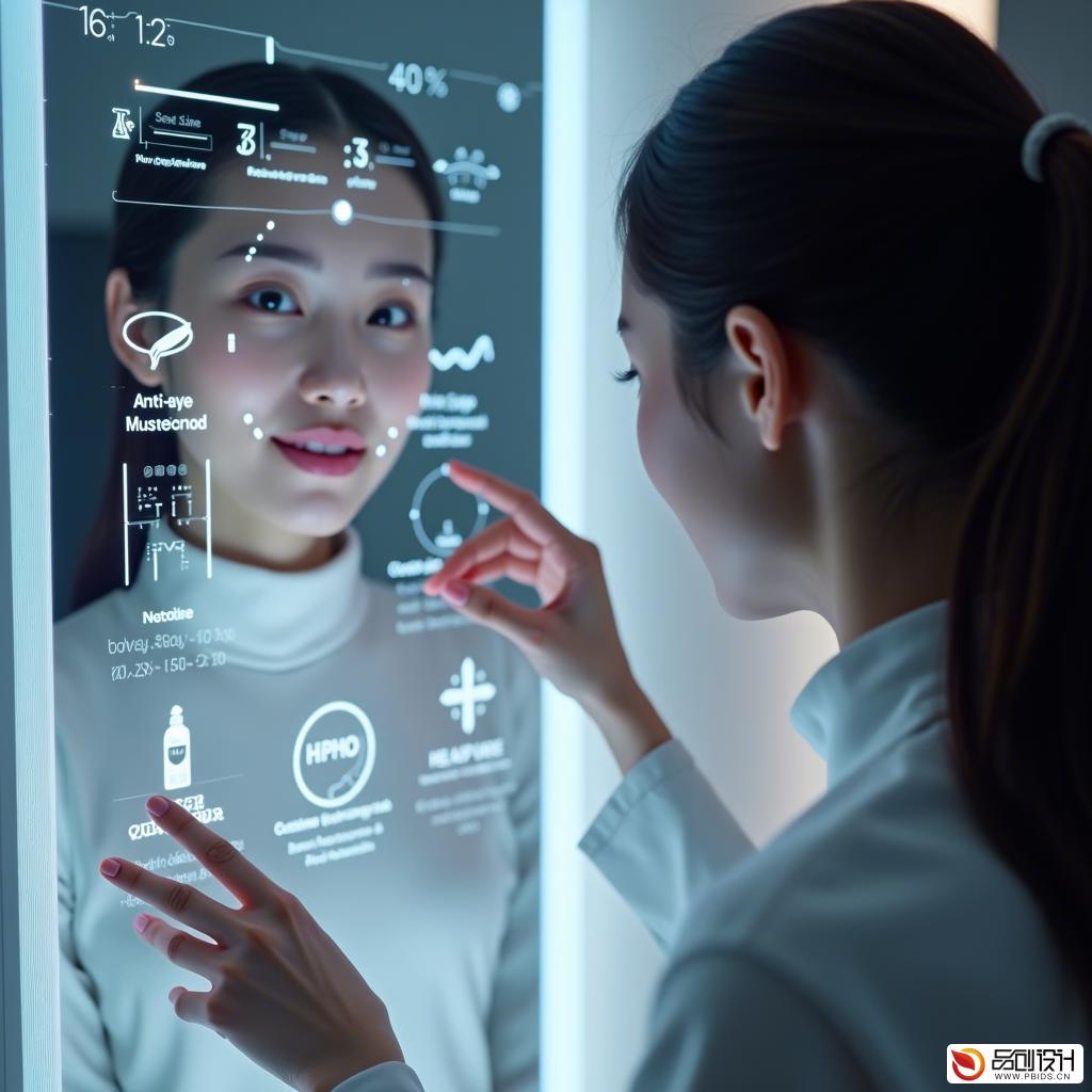 抗衰老数字界面设计:引领未来美容科技的新篇章
