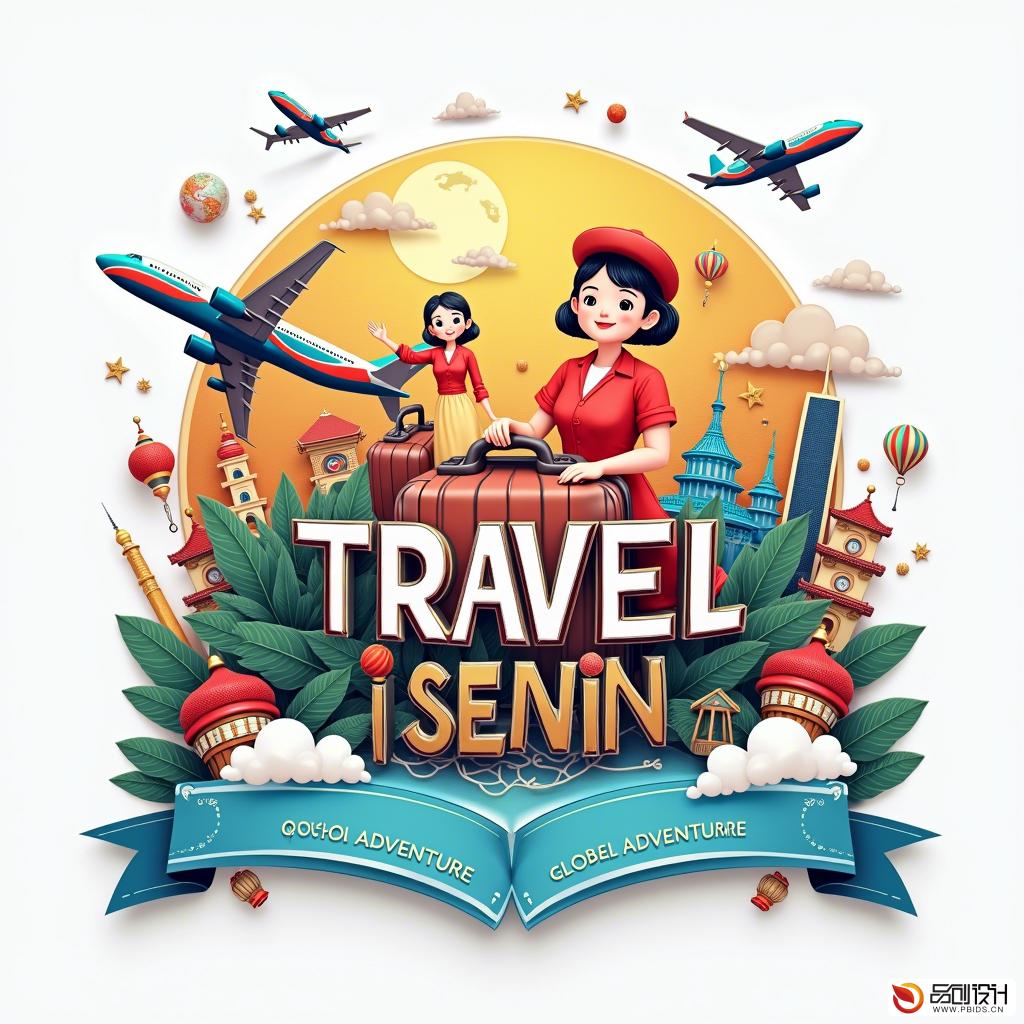 出境游品牌动态图形机构:创新视觉引领旅游新风尚