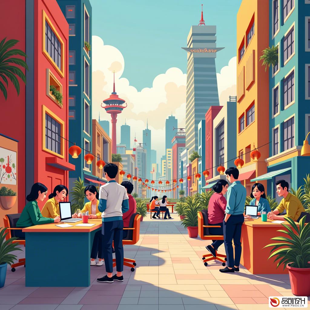 福州市应用设计团队的创意力量：塑造城市美学新风貌
