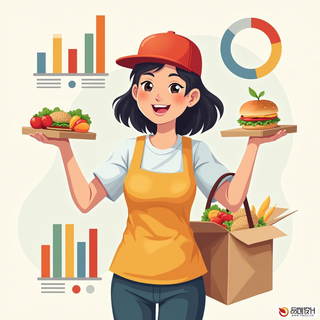 外卖数据可视化设计:解锁餐饮行业的数字密码