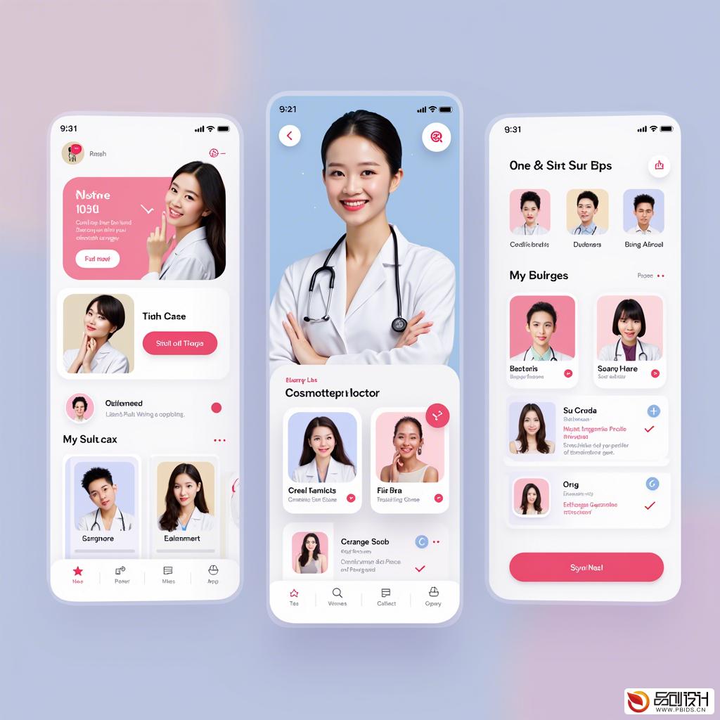 整形应用交互体系设计中心:塑造未来美容科技的交互新体验