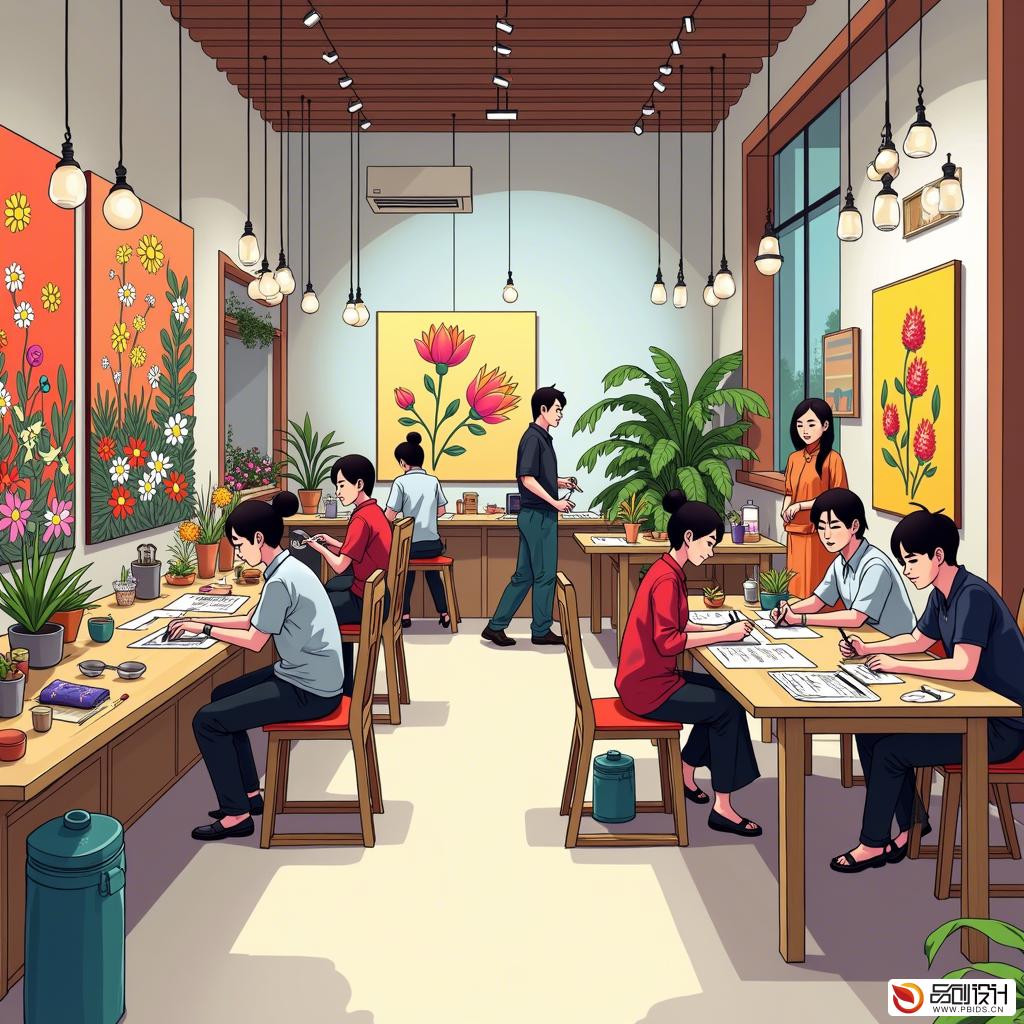 和田地区动态视觉叙事设计：创新与传统交融的设计中心
