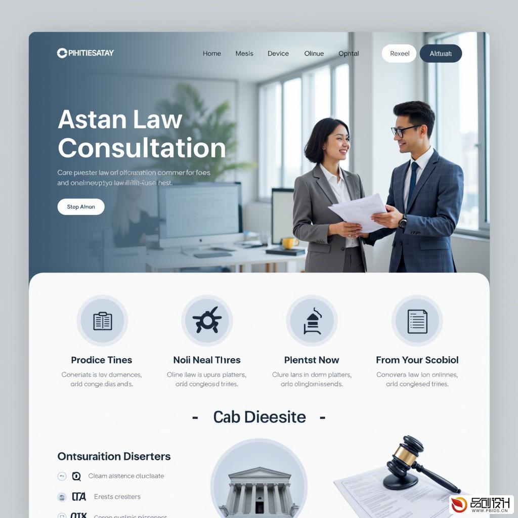打造专业形象:法律咨询网页设计工作室的全面指南