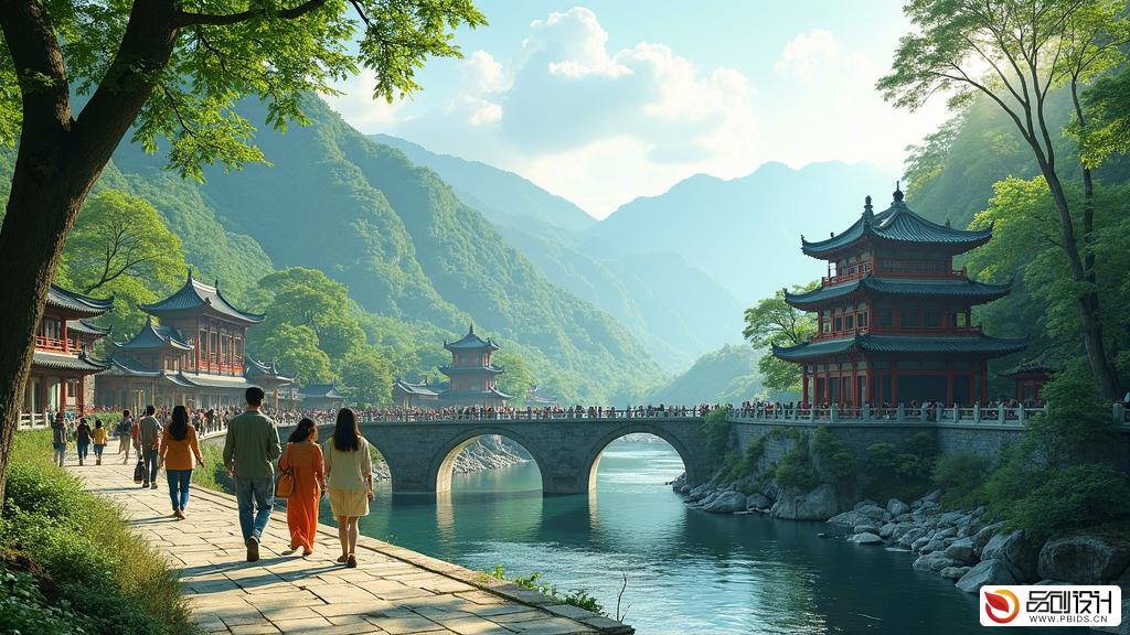 国内游3D动态演示设计：创新旅游体验的艺术与科技融合
