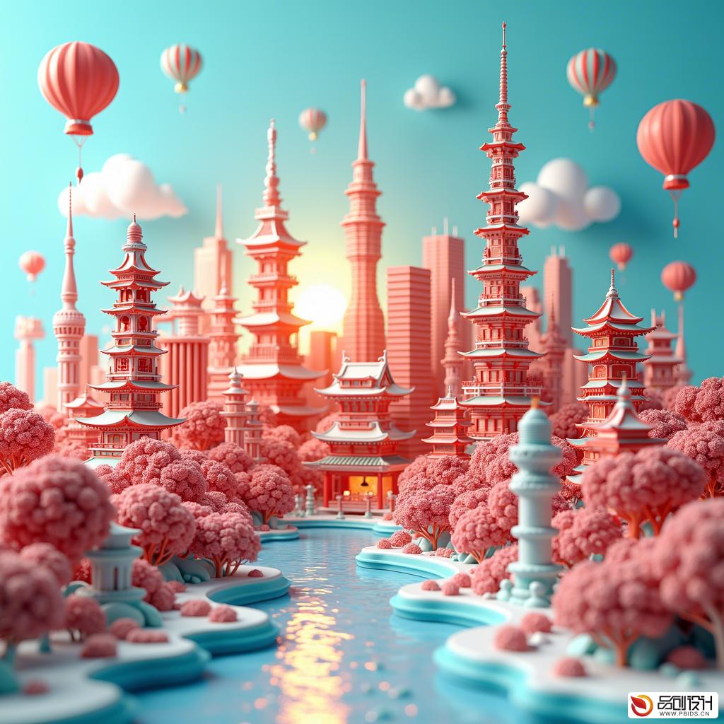 喀什地区3D动态演示设计：引领创意与技术的融合新风尚
