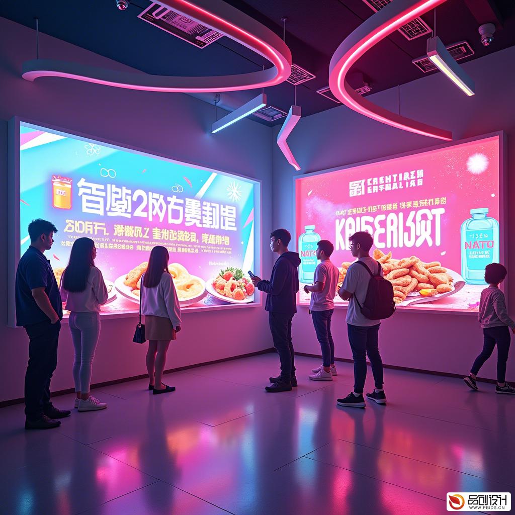 食品饮料沉浸式动效方案设计:打造未来感十足的体验中心