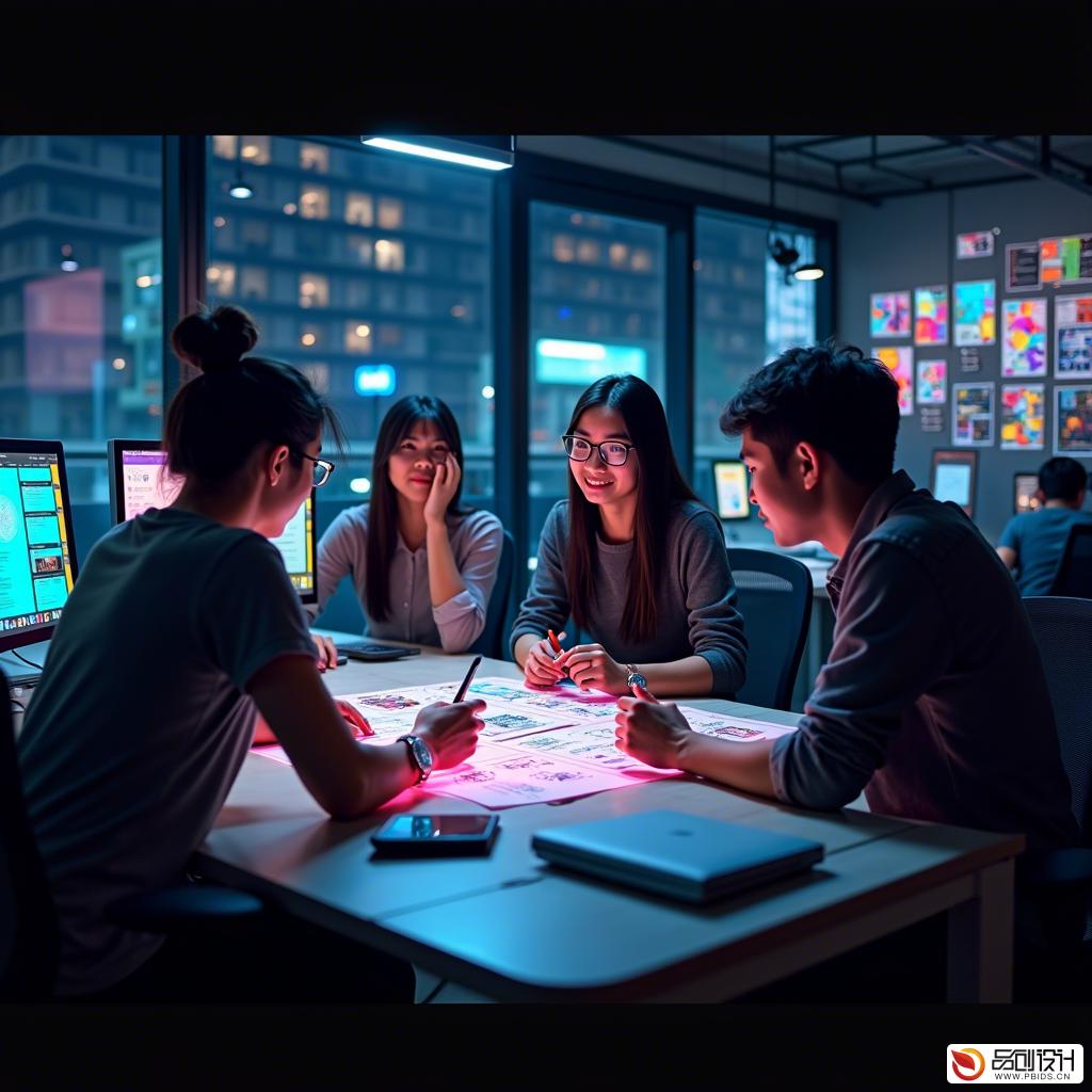 上饶市界面美学设计团队的创意之旅