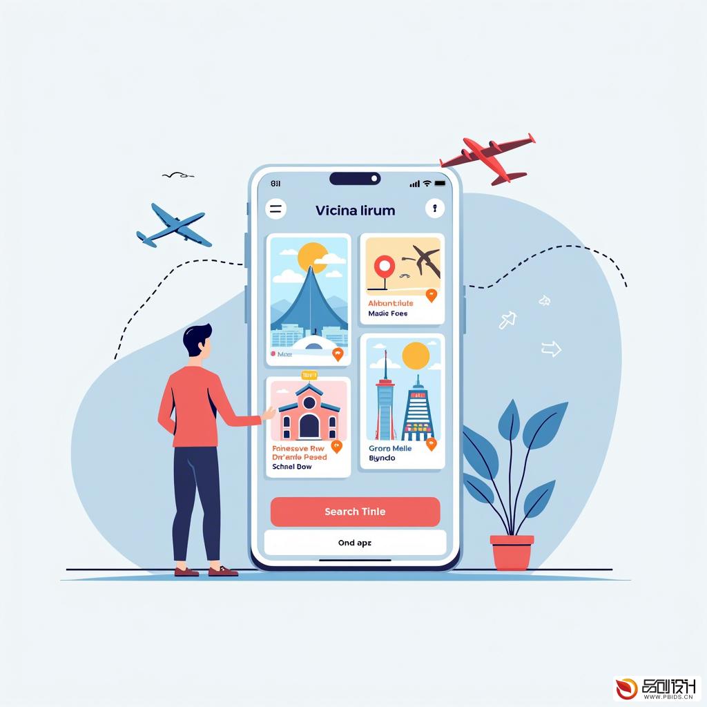 自由行移动端UI/UX设计中心:打造极致旅行体验的艺术
