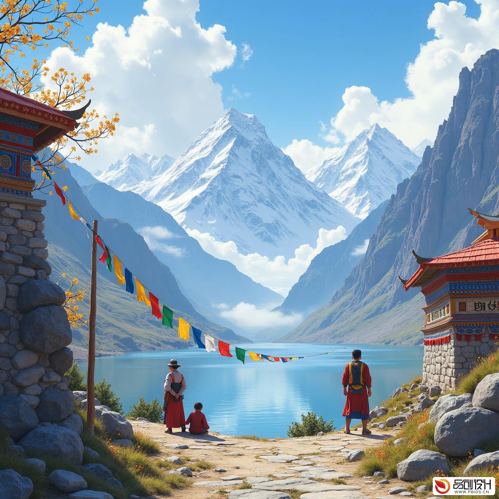 甘孜藏族自治州:动态视觉叙事设计的璀璨明珠