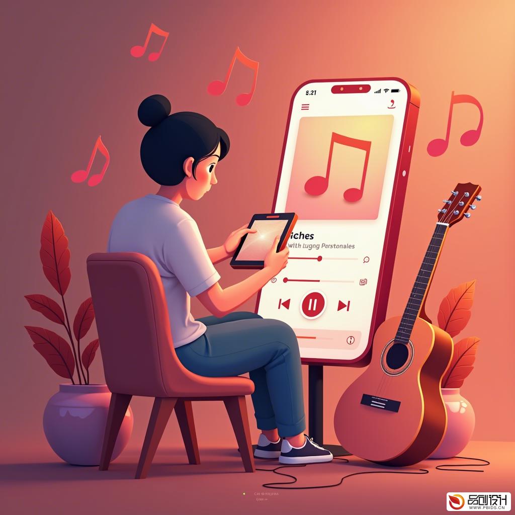 音乐APP应用UI设计：打造沉浸式音乐体验的设计中心
