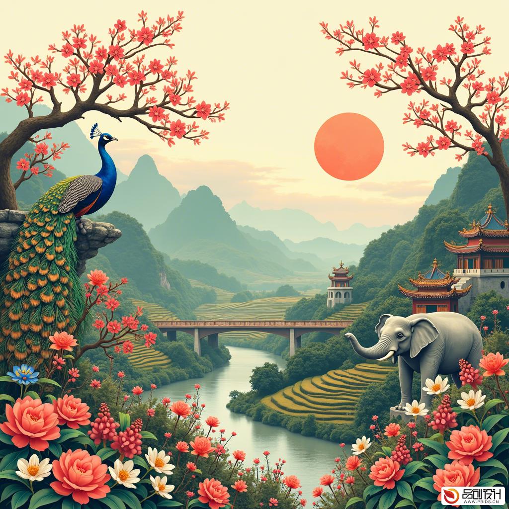 云南省VI系统设计的艺术与实践
