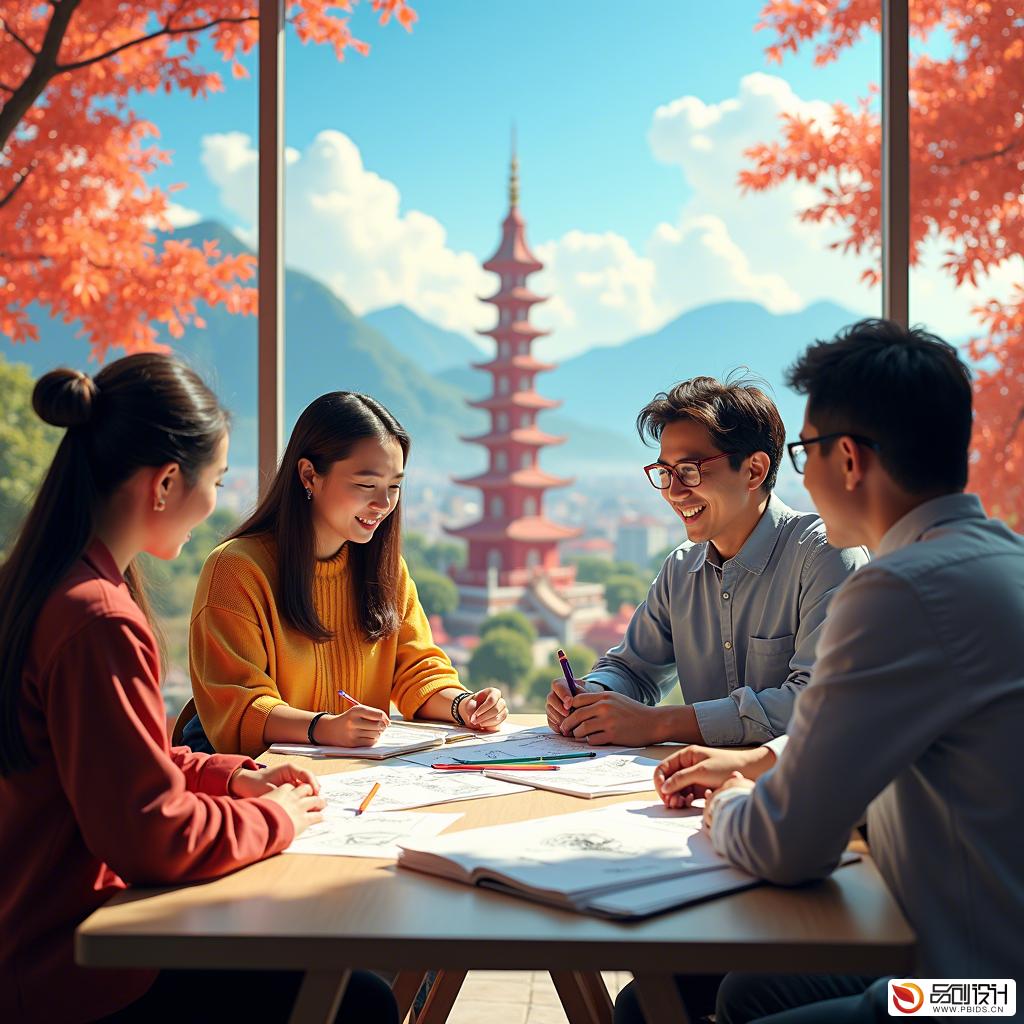 巴中市品牌文化可视化团队的创意之旅
