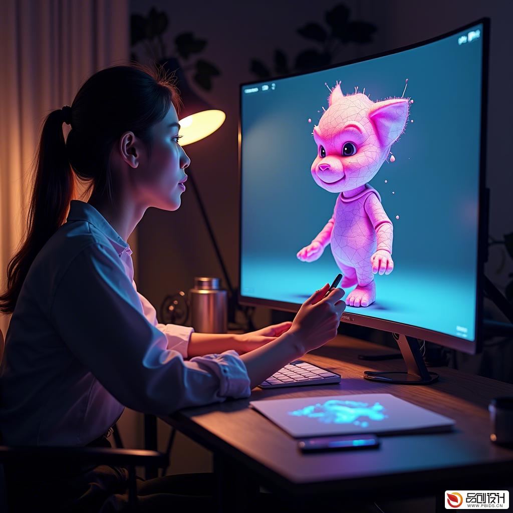 平台3D动态演示设计工作室:创意无限,塑造视觉新体验