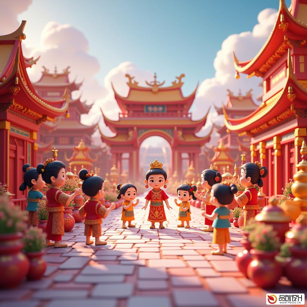 德宏傣族文化与现代科技融合:3D动态演示设计的新篇章