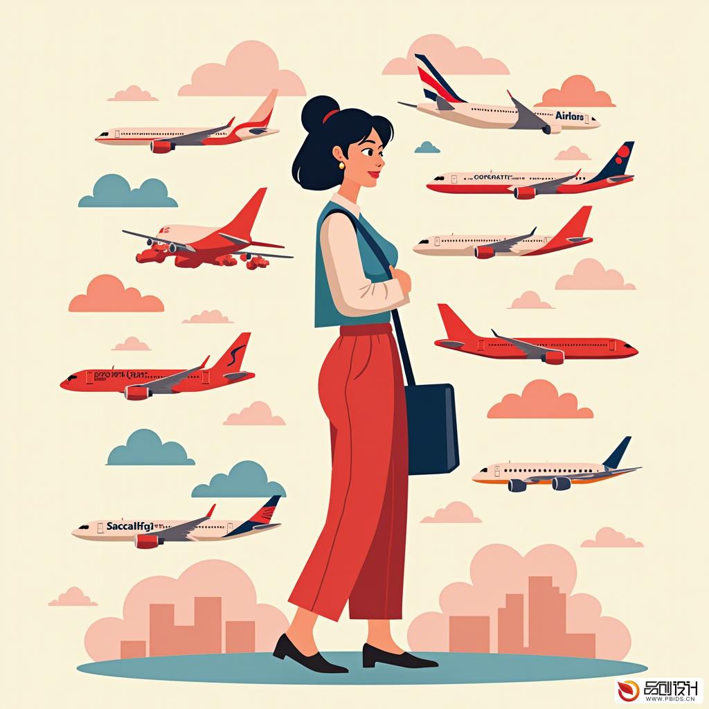 航空品牌符号设计创新服务中心：塑造天空之梦的视觉力量
