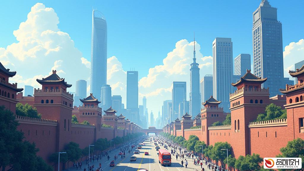 张家口市界面视觉体系设计中心：塑造城市形象的创意力量
