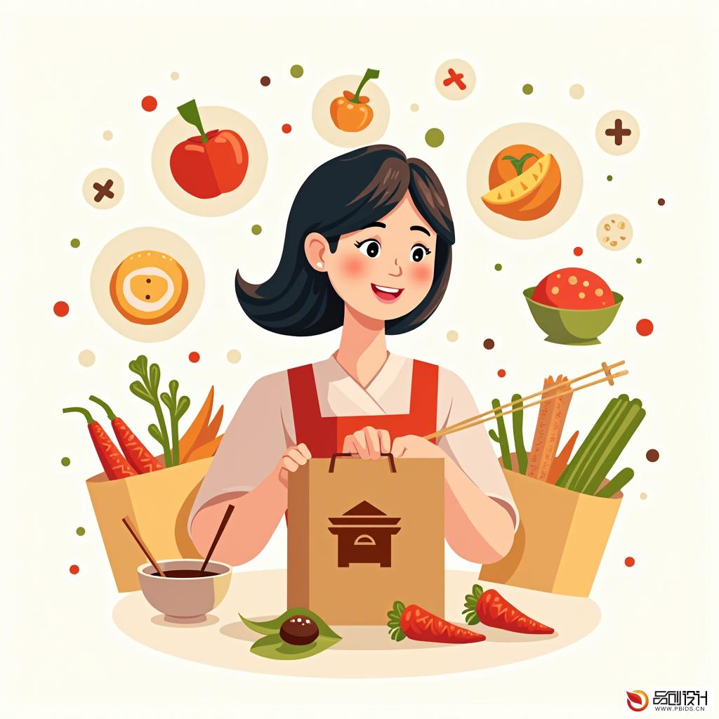 外卖品牌符号设计创新服务中心:打造独特餐饮视觉新体验