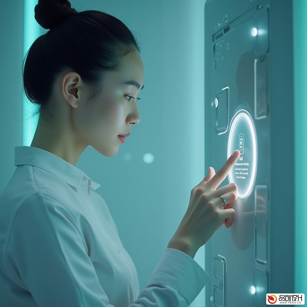抗衰老智能设备界面设计:未来科技与美容健康的完美融合