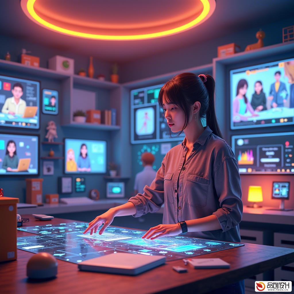 快递动态视觉叙事设计：打造未来物流体验的设计中心
