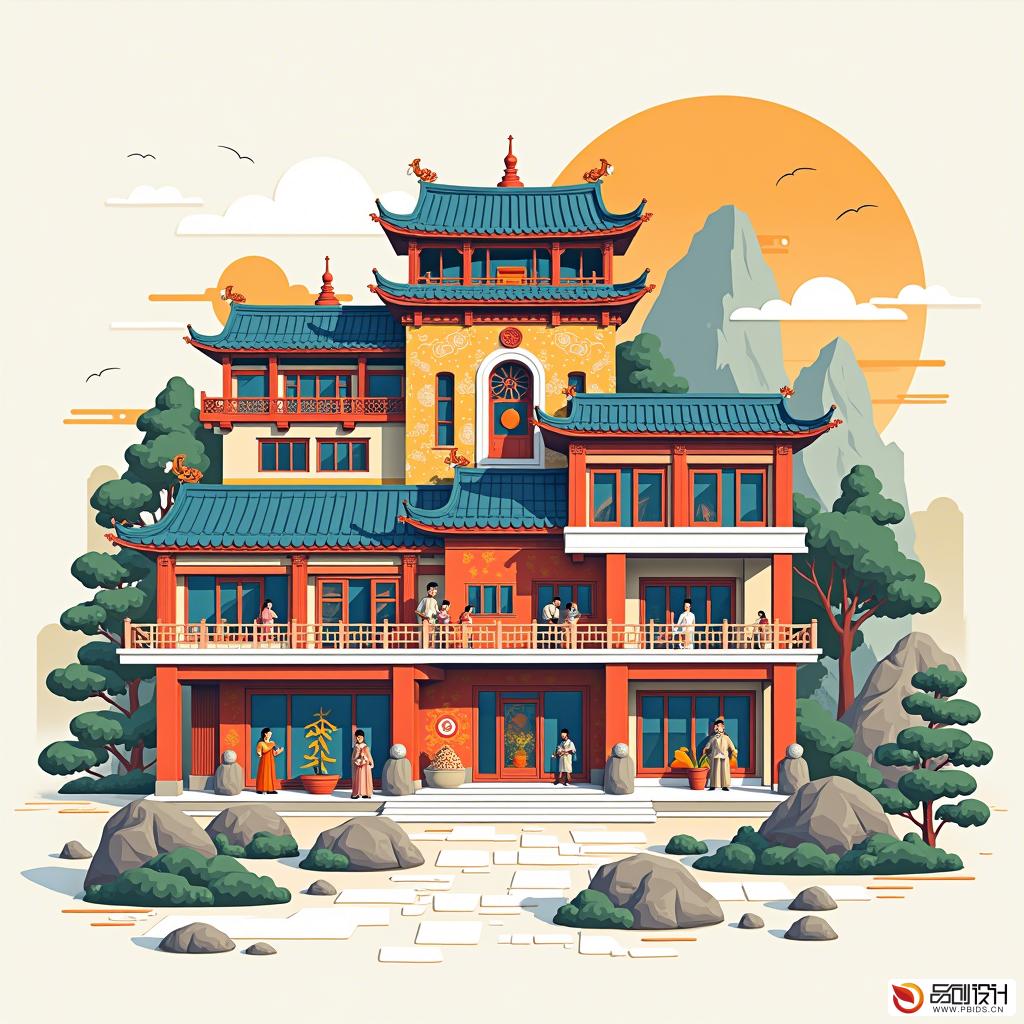 海西蒙古族藏族自治州UI设计中心：创意与文化的交融之地
