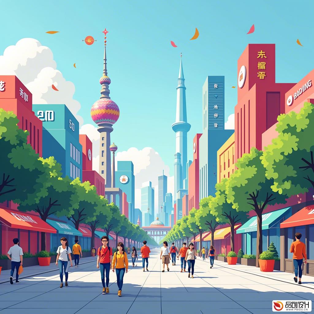 保定市界面视觉体系:塑造城市形象的新篇章