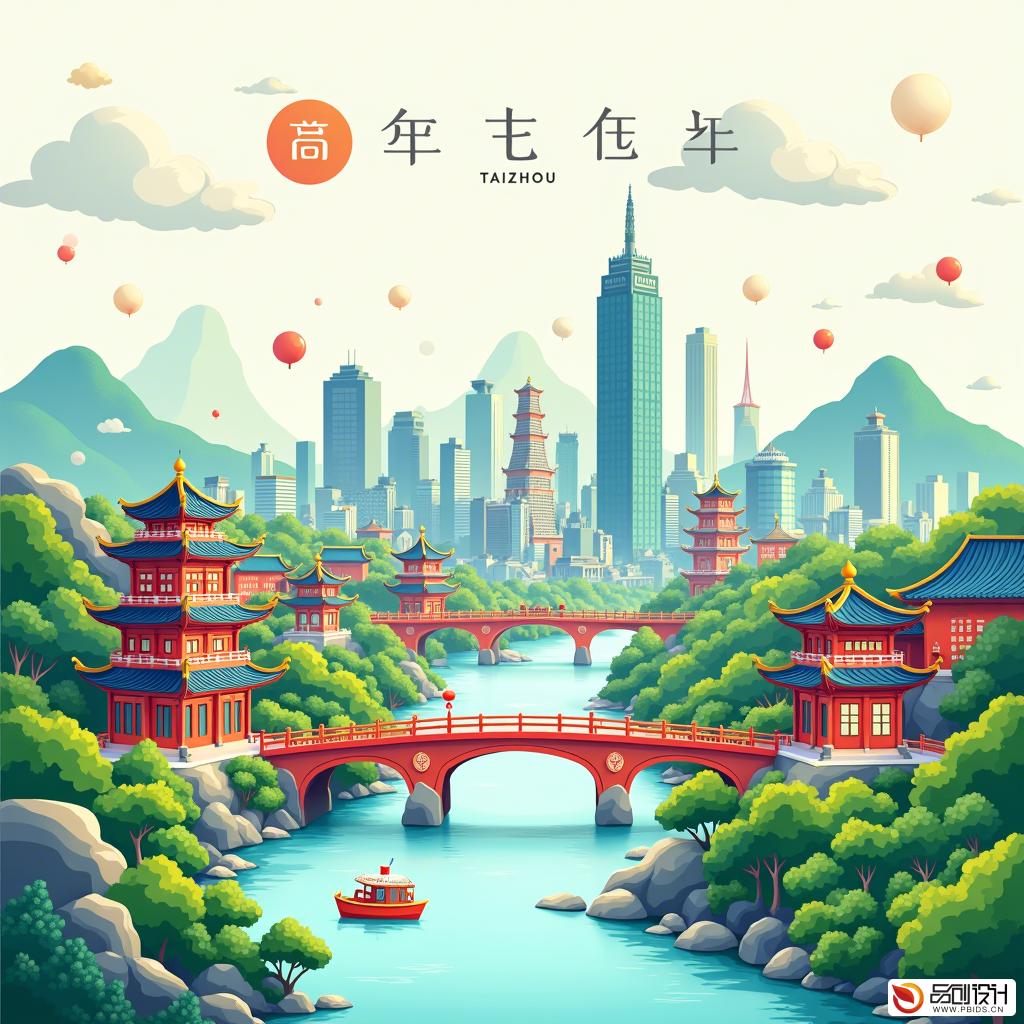 泰州市界面视觉体系:塑造城市新形象的视觉艺术探索