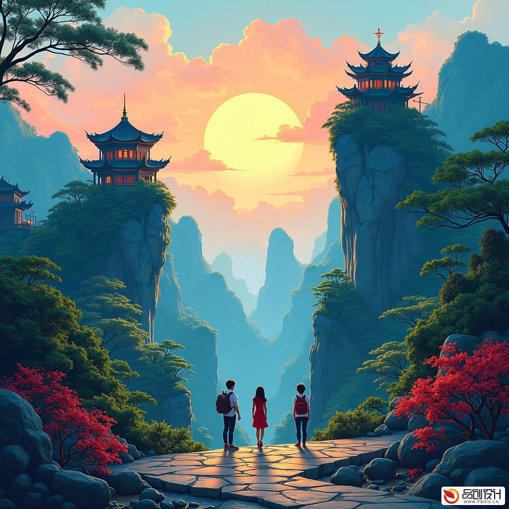 张家界社交传播设计:塑造旅游新风尚的创意力量
