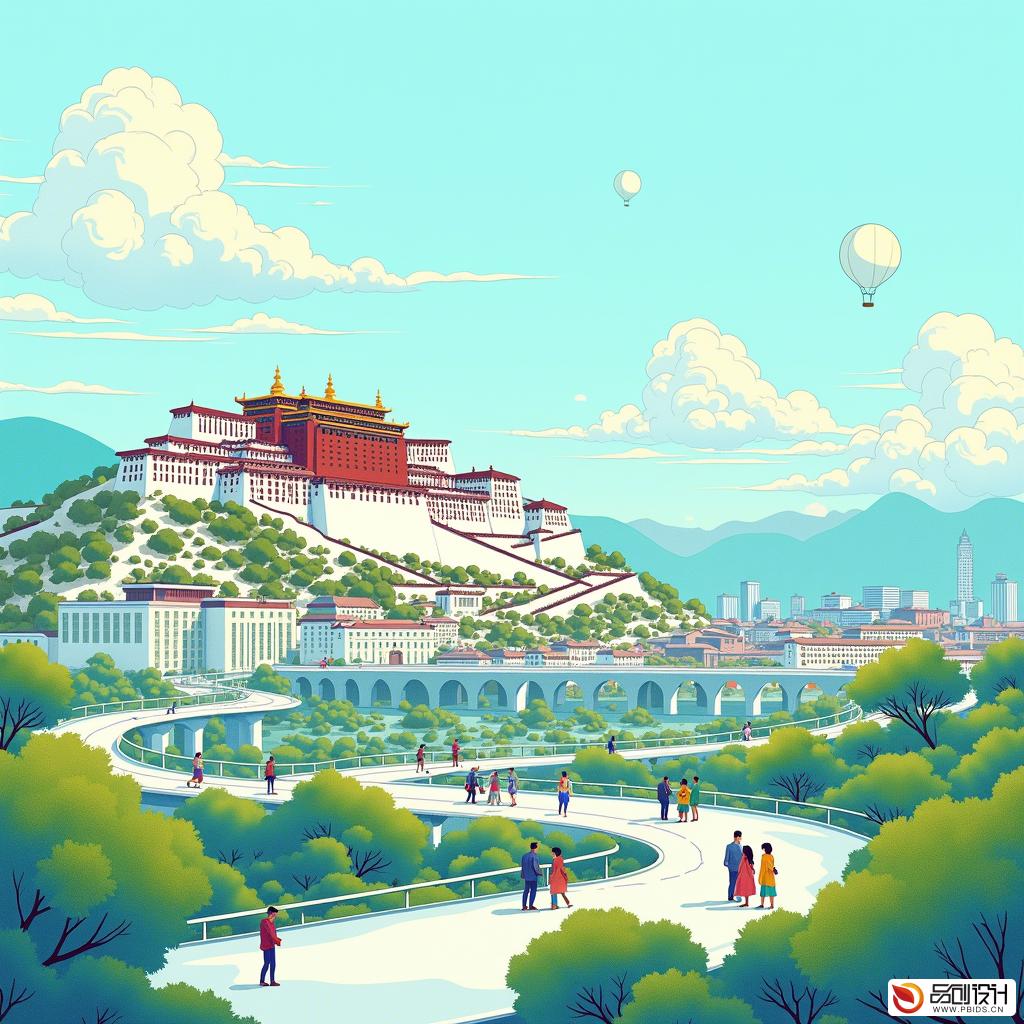 拉萨市创新设计解决方案:塑造城市新风貌