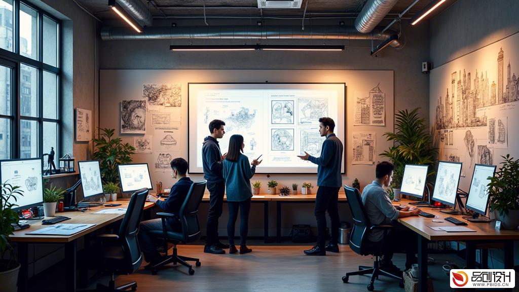 营口市界面美学设计团队的创意之旅
