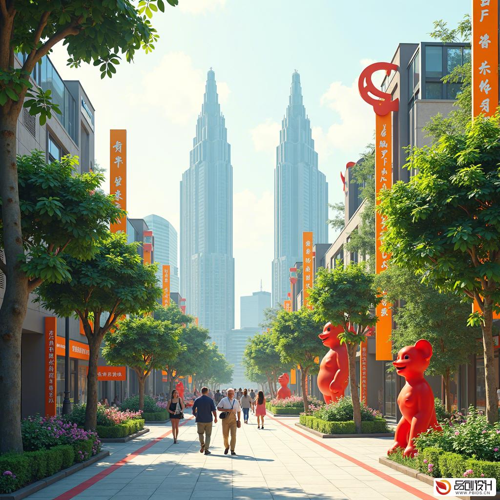 宜宾市界面美学设计:塑造城市视觉新风貌