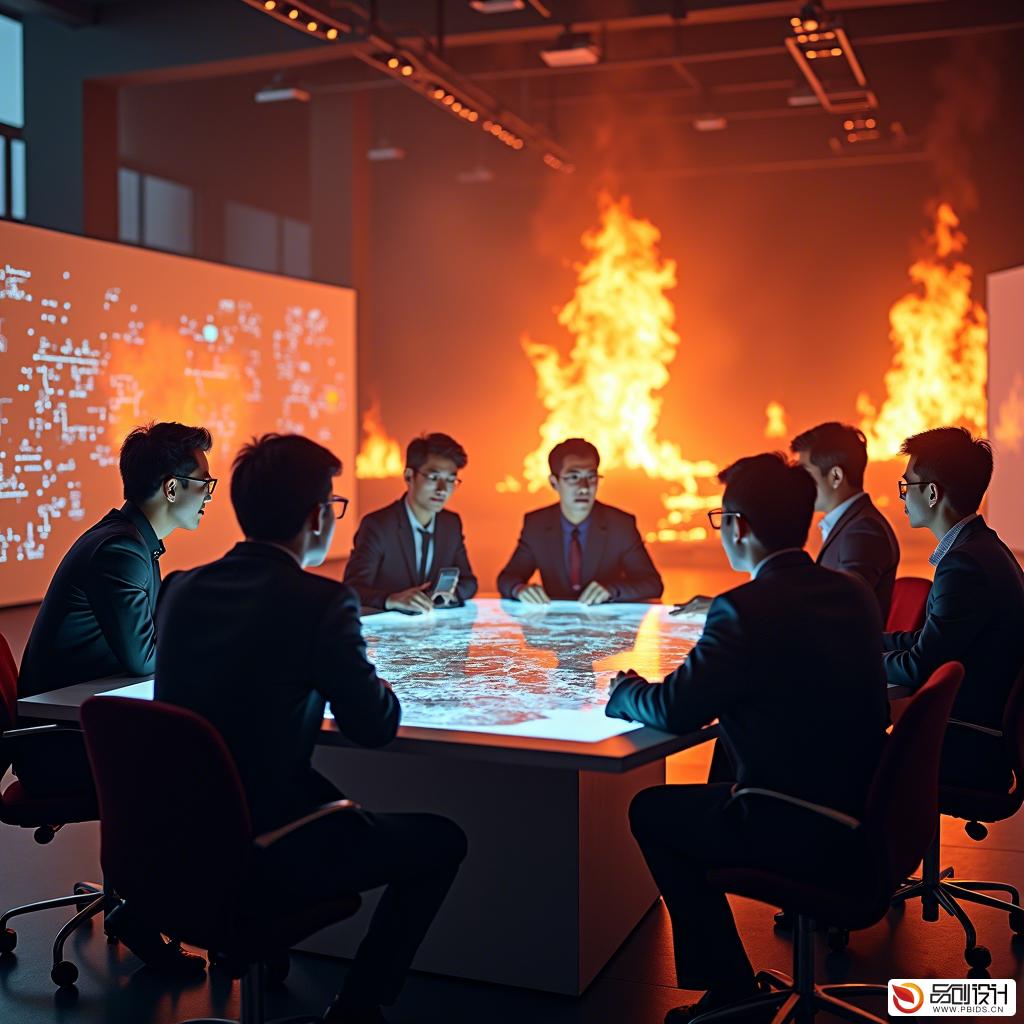 危机管理3D动态演示设计工作室:打造高效应急响应的视觉盛宴