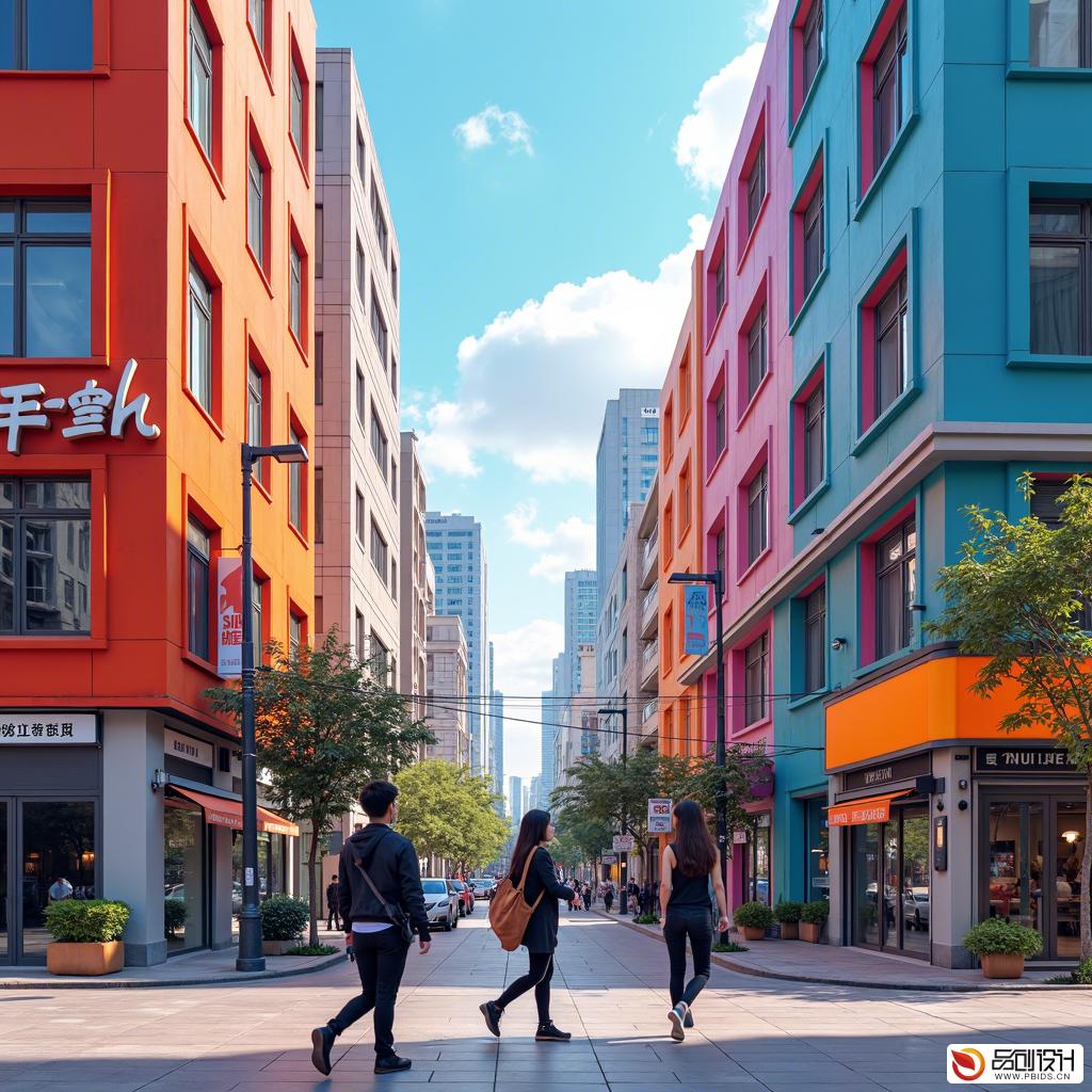 濮阳市界面视觉体系设计中心:塑造城市视觉新风貌