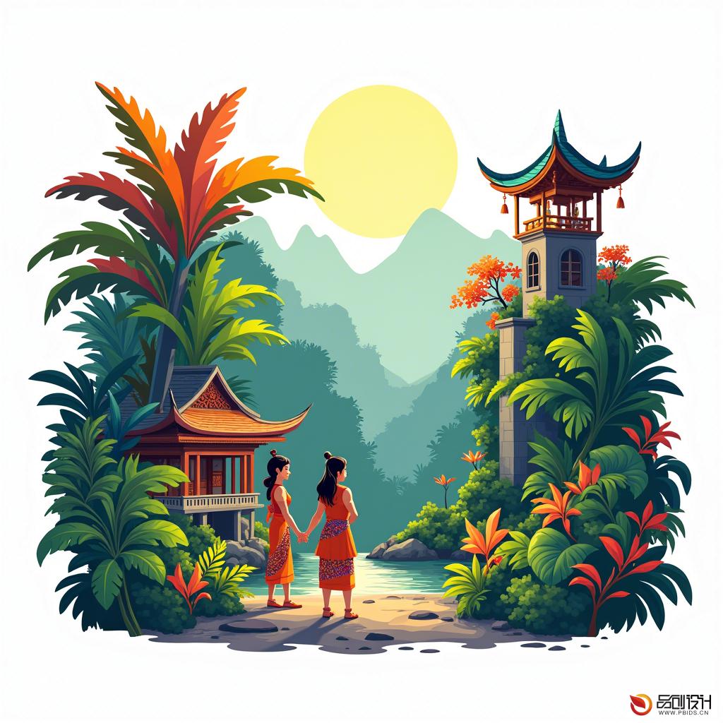 西双版纳傣族自治州：营销视觉设计的璀璨明珠

