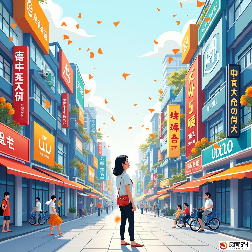 双鸭山市应用品牌化设计：塑造城市商业新风貌
