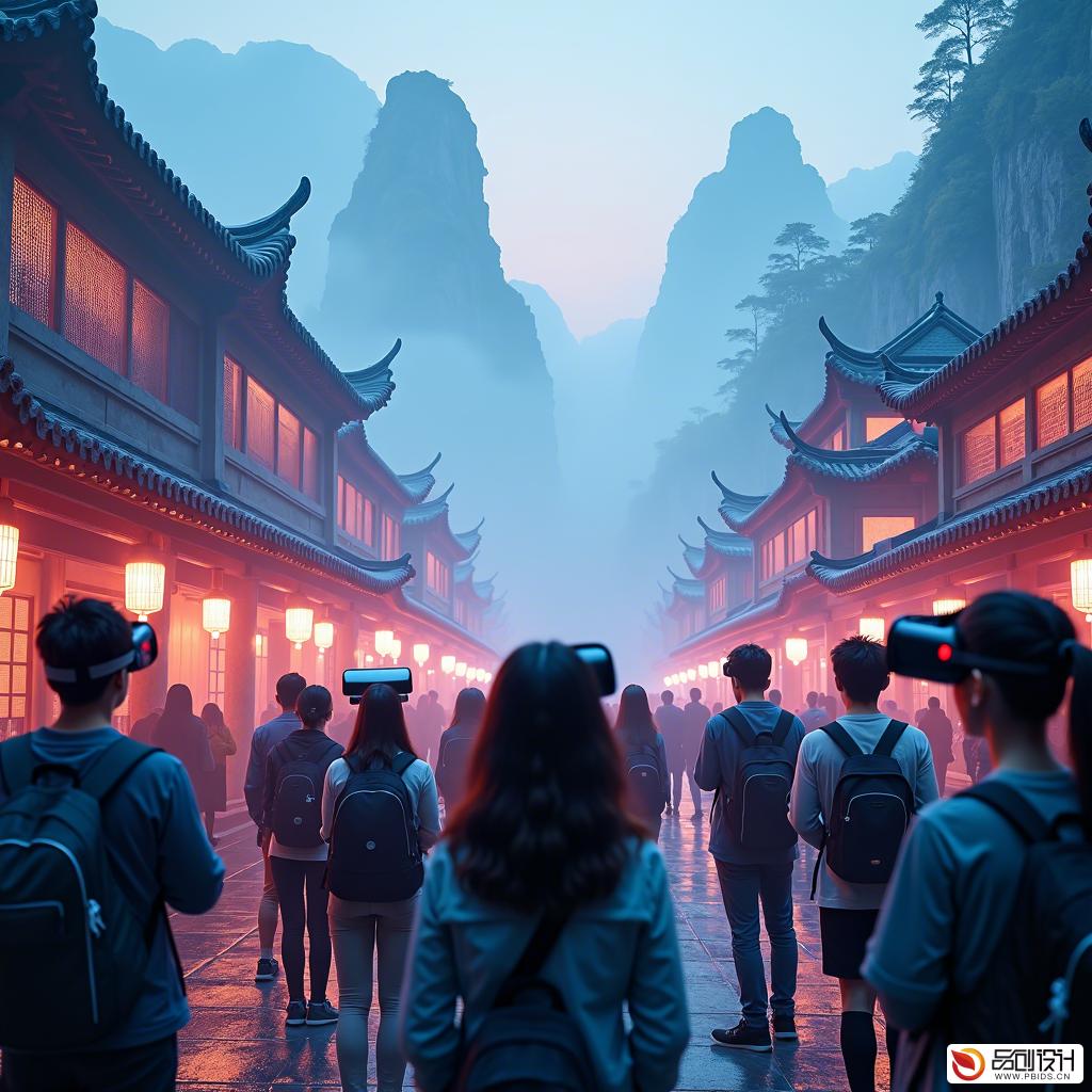 黄山市沉浸式动效方案设计：打造旅游新体验的设计中心探索
