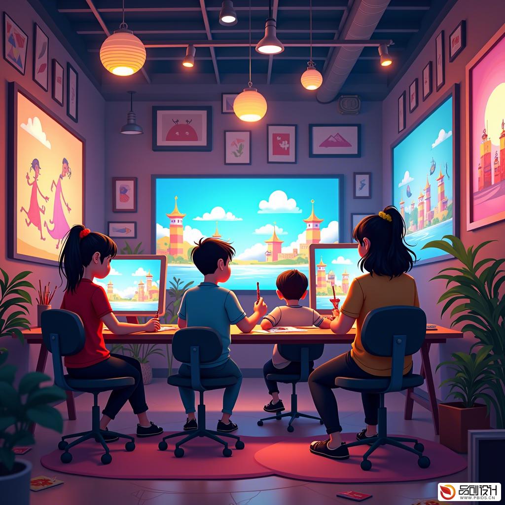 黄冈市加载动画设计团队的创意之旅
