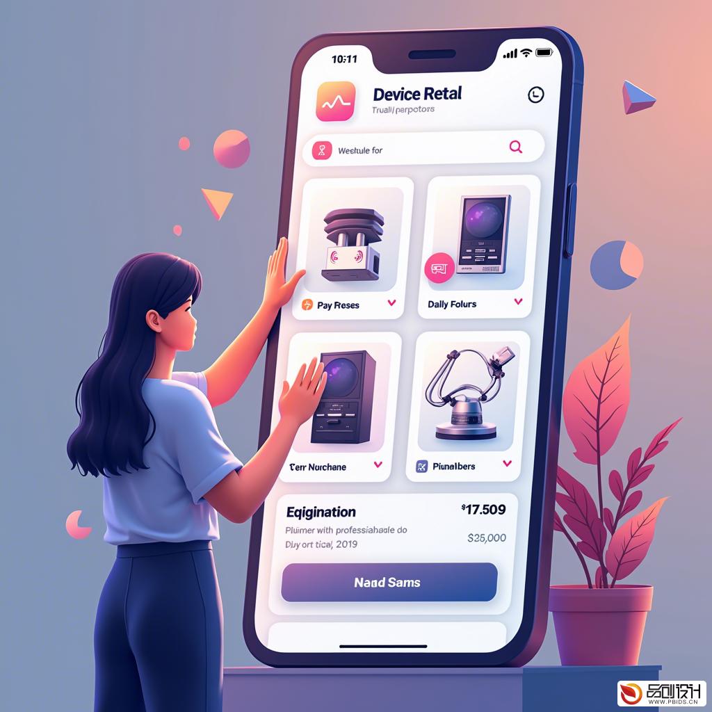 设备租赁应用品牌化设计:打造独特品牌魅力的设计公司策略