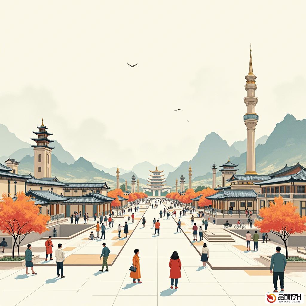 贺州界面视觉体系设计中心：塑造城市视觉新风貌
